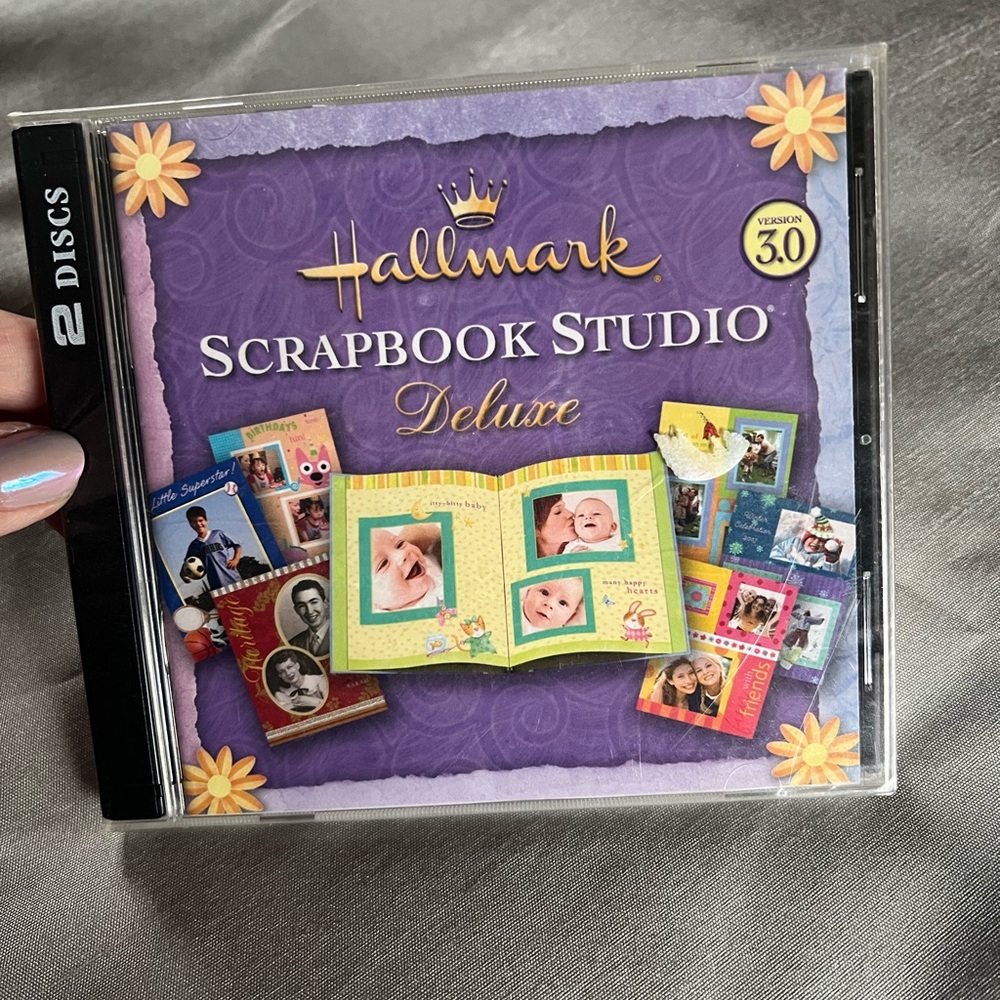 Hallmark scrapbook studio 2 disc cd